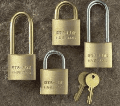 B&G Sta-Lok C150 - 38mm padlocks