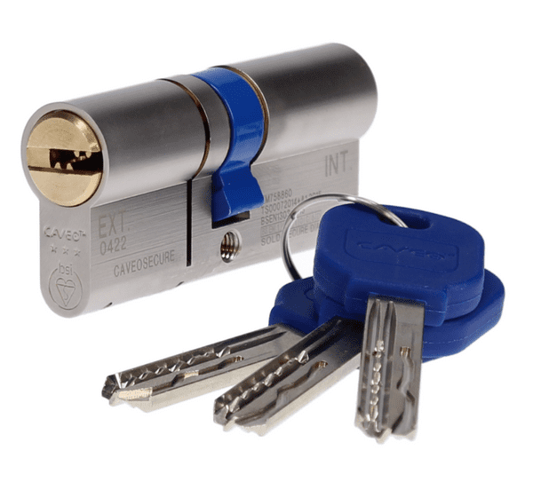 CAVEO Break-Secure Double Euro Cylinders £26.50 - next day delivery