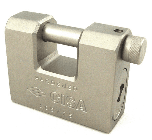 Cisa 28550-75 Sliding Shackle Steel Padlock