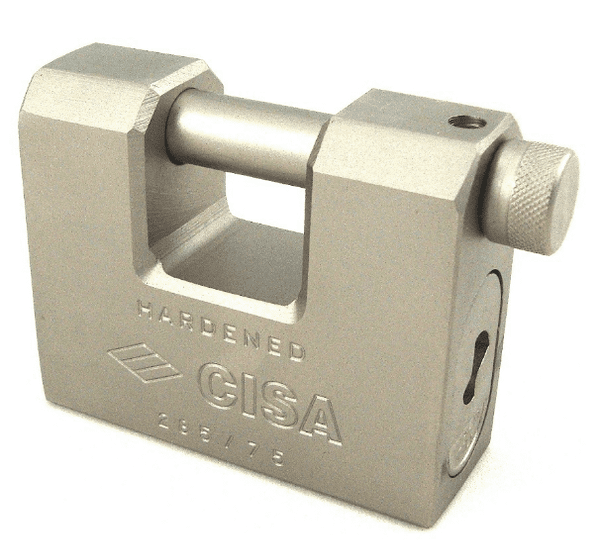 Cisa 28550-75 Sliding Shackle Steel Padlock £56.00 - next day delivery