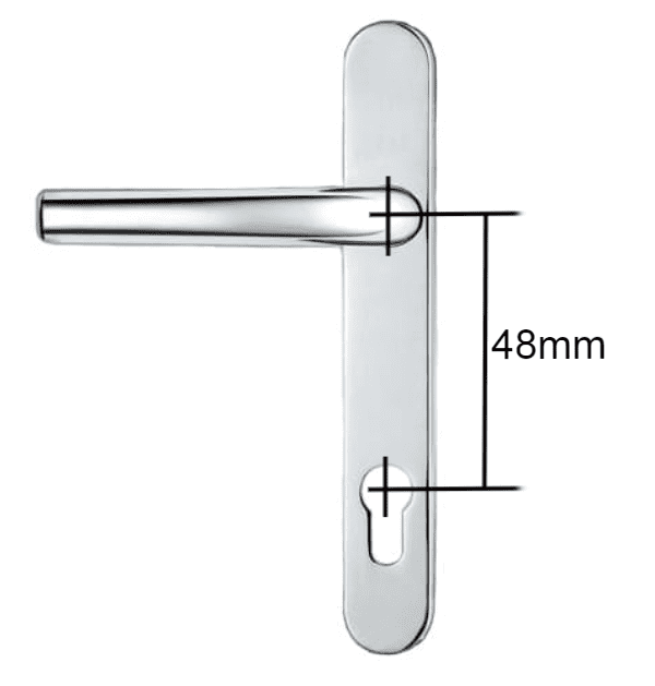 Hoppe 1107/267PZ Euro Cylinder Handles £7.60