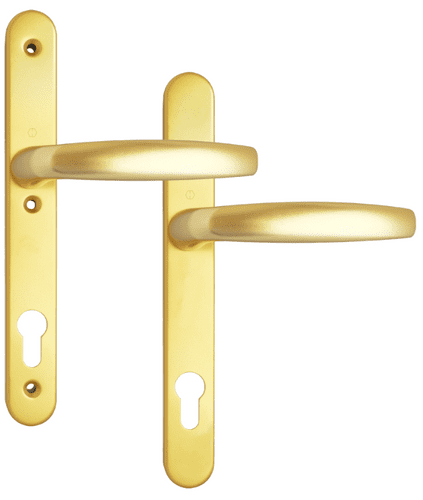 Hoppe 200mm (3 point) Fixing Centres Atlanta Handles - 245mm Backplate