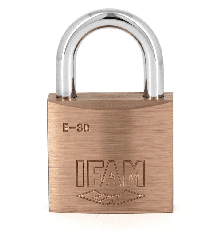 IFAM IPE-30 Brass Padlocks - £3.30