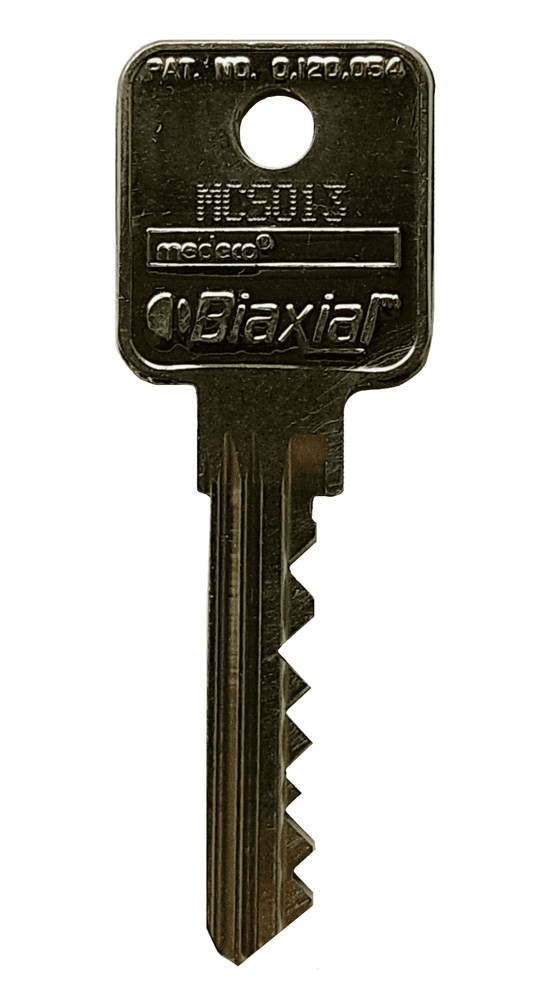 Medeco Biaxial Genuine Security Keys - from £13.00 Next day delivery