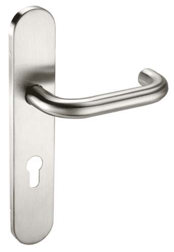 Satin Stainless Steel On Backplate