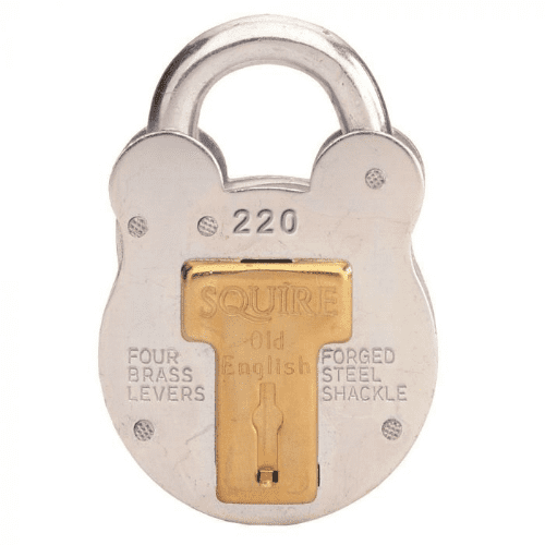 Squire 220 Old English Padlock - 38mm