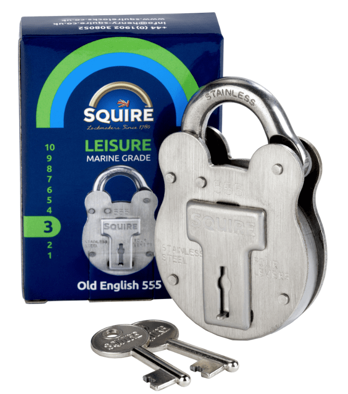 Squire 550 Stainless Steel Padlocks £12.70 next day delivery