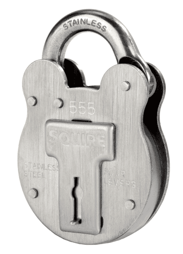 Squire 555 Stainless Steel Padlock - 50mm