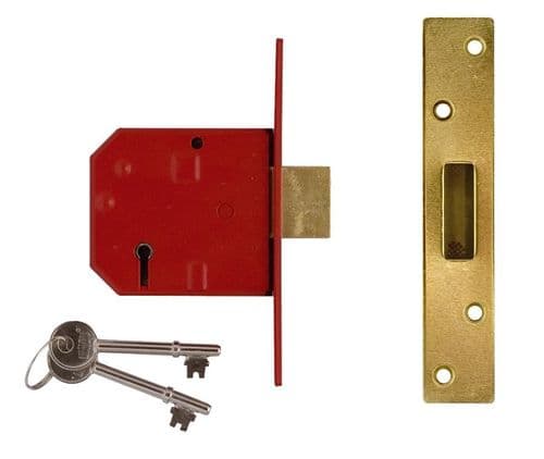 Union 2134E 5 Lever BS Mortice Deadlock