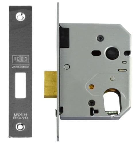 Union  2141 Oval Cylinder Deadlock Case
