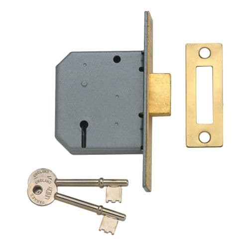 Union 2177 3 Lever Mortice Deadlock