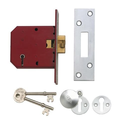 Union 2401 5 Lever Sliding Door Mortice Deadlock