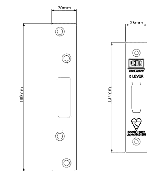 Union J2100REB Rebate Set