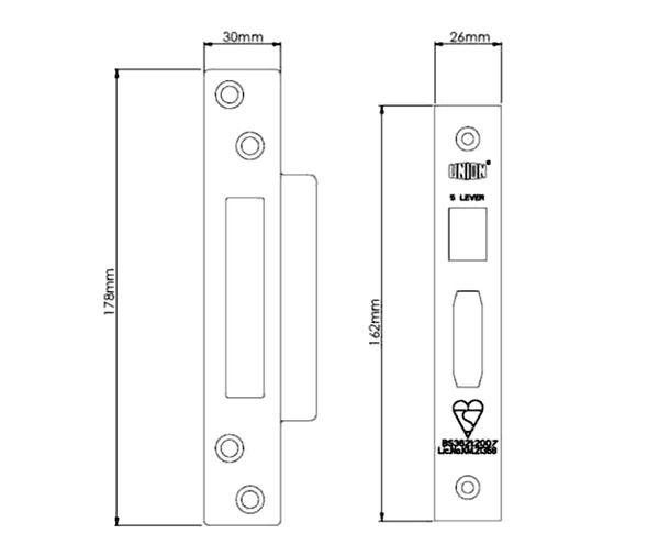 Union J2200REB Rebate Set