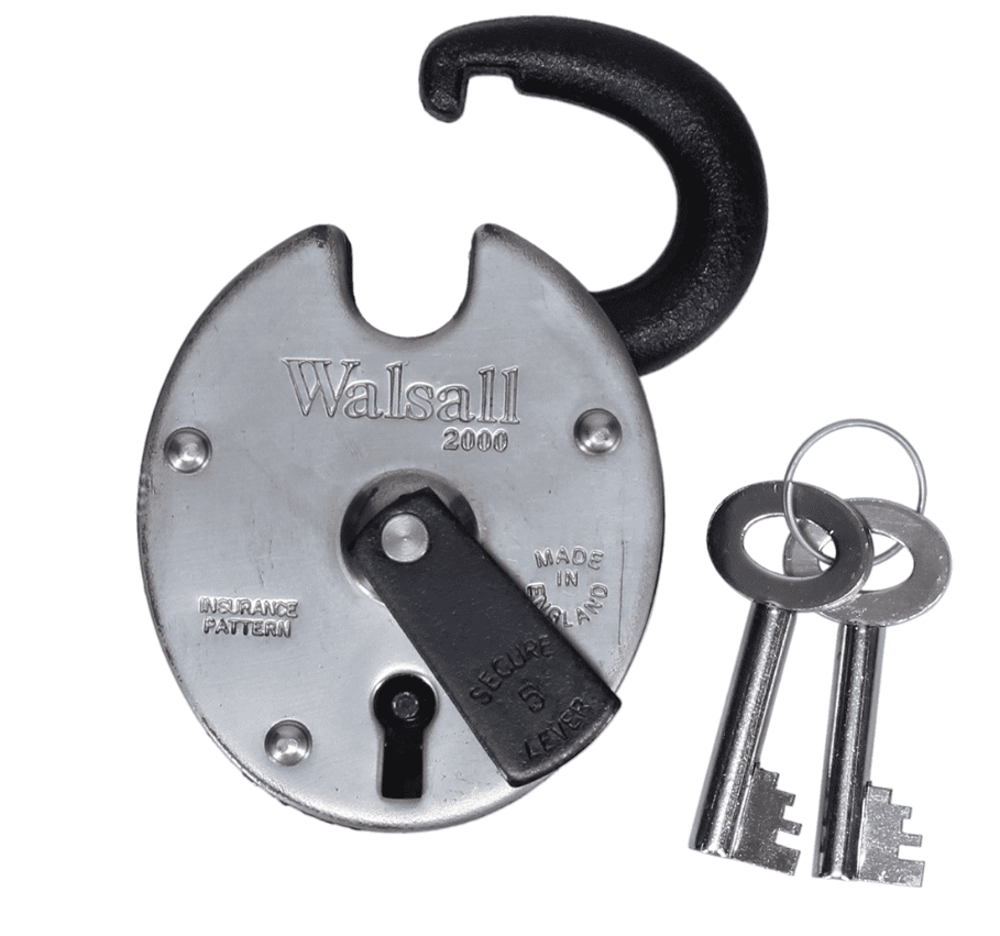 Walsall Locks W2000 Steel Padlocks £44.00