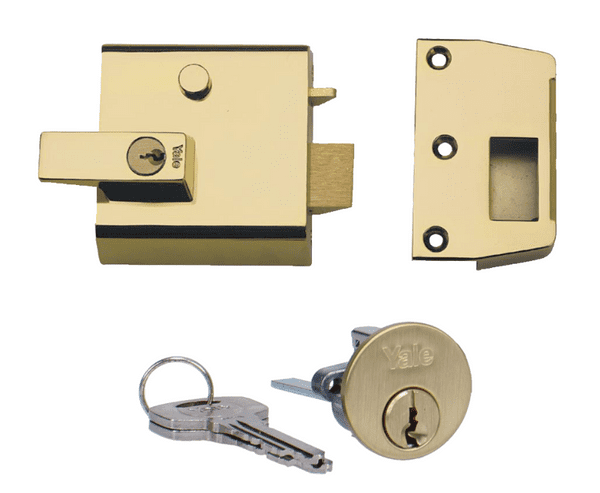 Yale P1 Auto Deadlocking Nightlatch £46.00 - Next Day Delivery