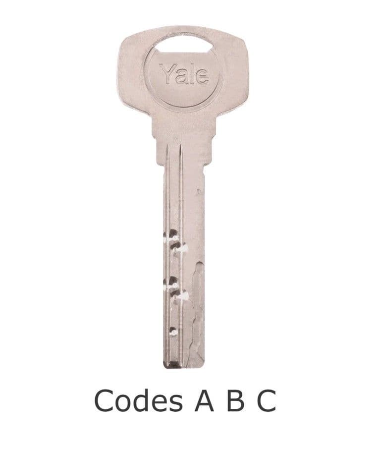 Yale Genuine Superior A-B-C Security Keys From £7.40 - Next day delivery