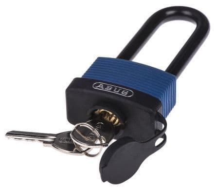Lucchetto ABUS Expedition 323843, 45 Mm, Arco Extralungo, Rivestito In Vinile, Per Esterni E Ambienti Marini - 3