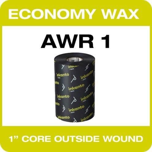 AWR1 104mm x 300m T62547QG Wax inkanto by ARMOR AWR 1 Ribbon