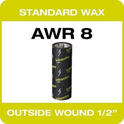 110mm x 74m T53060IO Wax inkanto by ARMOR AWR 8 Ribbon