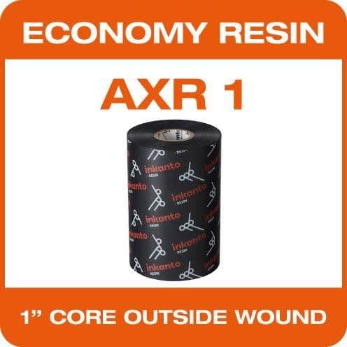 AXR1 154mm x 300m T60863IO Resin inkanto by ARMOR AXR 1 Ribbon