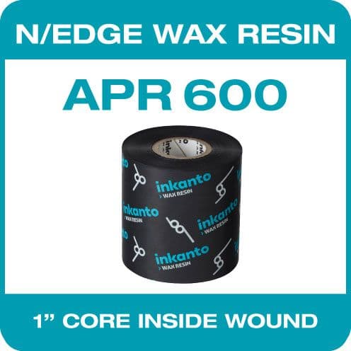 APR6 55mm x 600m T14984IO Wax Resin inkanto by ARMOR APR 600 Ribbon