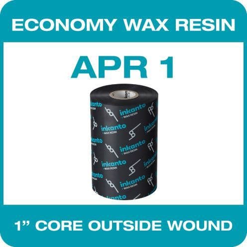 APR1 80mm x 450m T74465IO Wax Resin inkanto by ARMOR APR 1 Ribbon