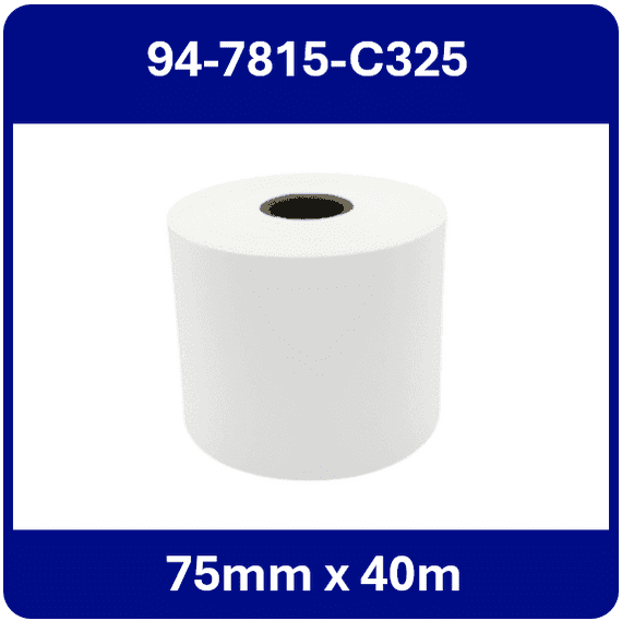 94-7815-C325 75mm x 40m Continuous Polyester Roll