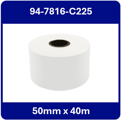 94-7816-C225 50mm x 40m Continuous Polyester Roll