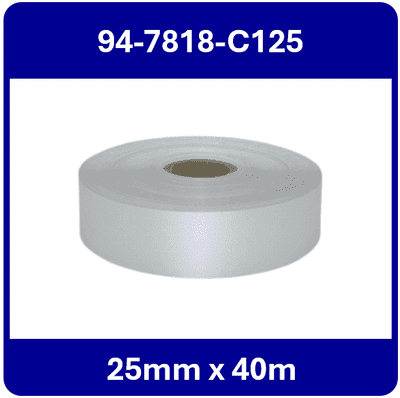 94-7818-C125 25mm x 40m Continuous Polyester Roll