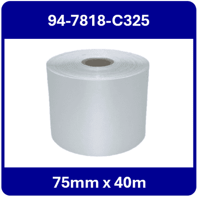 94-7818-C325 75mm x 40m Continuous Polyester Roll