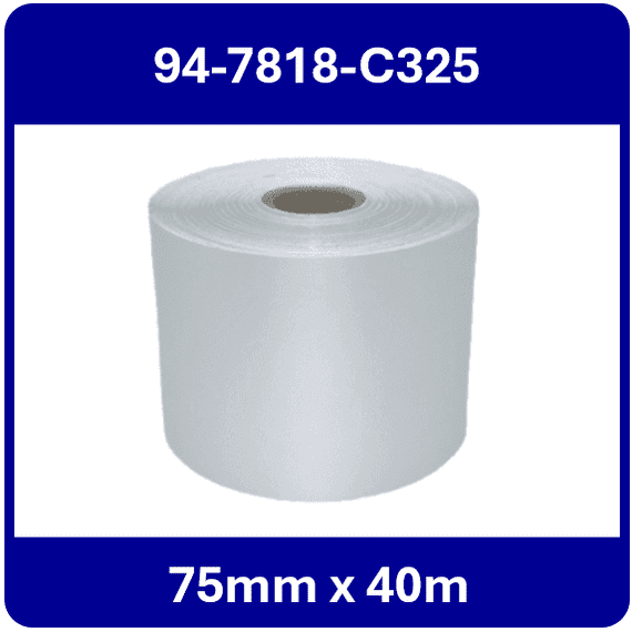 94-7818-C325 75mm x 40m Continuous Polyester Roll