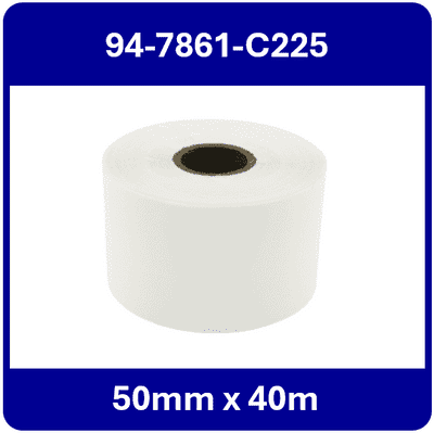 94-7861-C225 50mm x 40m Continuous Polyester Roll