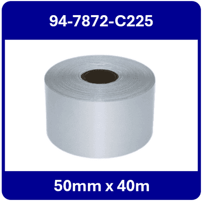 94-7872-C225 50mm x 40m Continuous Polyester Roll