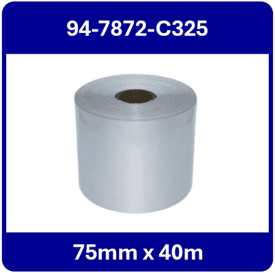94-7872-C325 75mm x 40m Continuous Polyester Roll