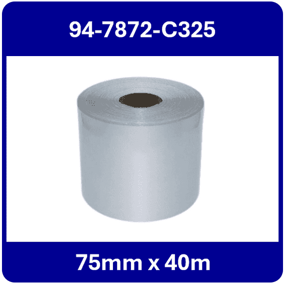 94-7872-C325 75mm x 40m Continuous Polyester Roll