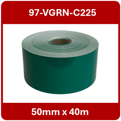 97-VGRN-C225 50mm x 40m Continuous Vinyl Roll