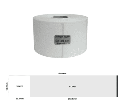 97-VRAP-1025W 50.0 x 252.0mm (150 per roll) Wire Wrap