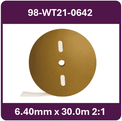 98-WT21-0642 6.40mm x 30.0m 2:1 Shrink Tubing