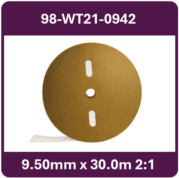 98-WT21-0942 9.50mm x 30.0m 2:1 Shrink Tubing