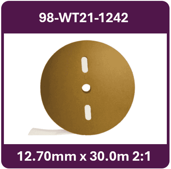 98-WT21-1242 12.70mm x 30.0m 2:1 Shrink Tubing