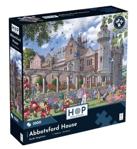 * New Abbotsford House HOP 1000 Piece Jigsaw Puzzle