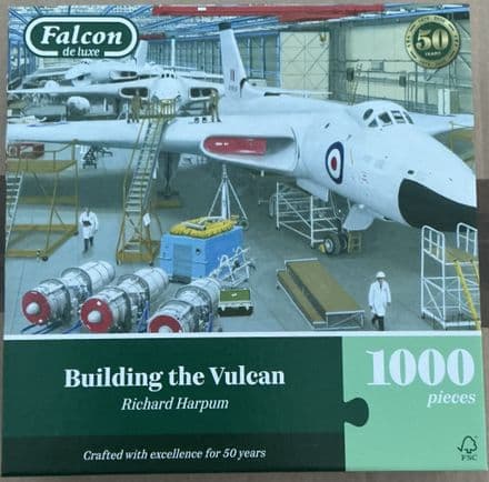 * NEW Building The Vulcan Falcon 1000 Piece Jigsaw Puzzle