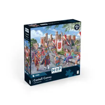 * New Castell Conwy HOP 1000 Piece Jigsaw Puzzle