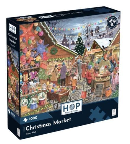 * New Christmas Market HOP 1000 Piece Jigsaw Puzzle