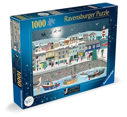* NEW Coastal Christmas Ravensburger 1000 Piece Jigsaw Puzzle