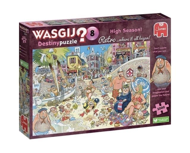 * NEW Destiny 8 Retro High Season Wasgij 1000 Piece Jigsaw Puzzle