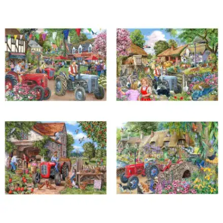 ** New Farmers Friends HOP 4 x BIG 250 XL Jigsaw Puzzle
