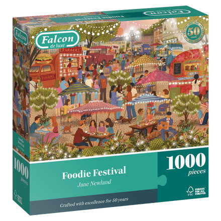 * NEW Foodie Festival Falcon 1000 Piece Jigsaw Puzzle