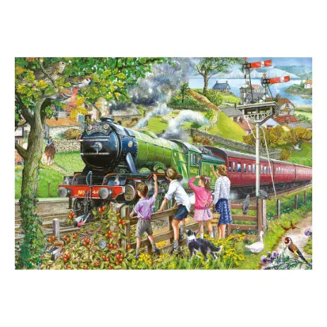 * New Full Steam Ahead HOP BIG 500 XL Piece Jigsaw Puzzle